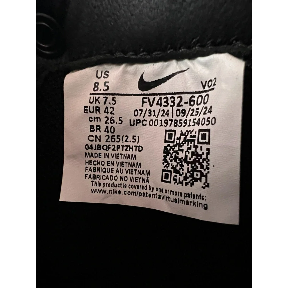 Nike Cygnal University Red Black FV4332-600 Shoes Men's Size 8.5